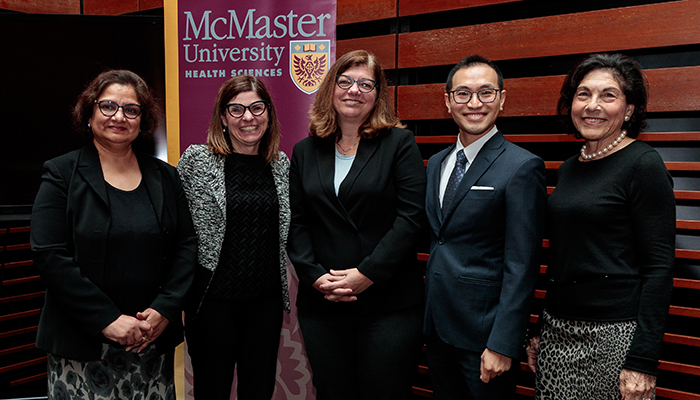 Charu Kaushic, Filomena Tassi, Sharon Kaasalainen, Hsien Seow and Susan Denburg.