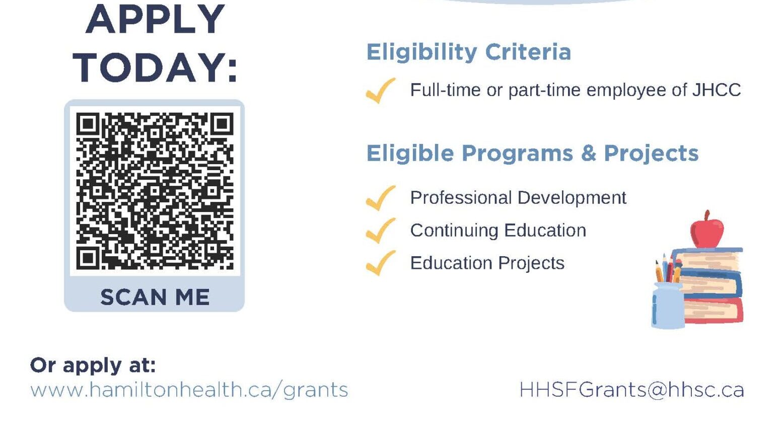 HHCC Education Grant Poster
